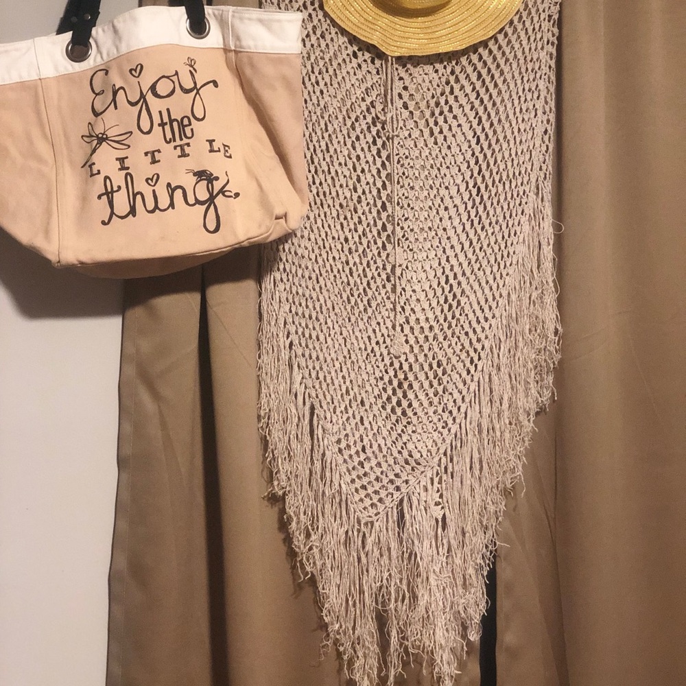 Beach Cover Up Hat & Bag